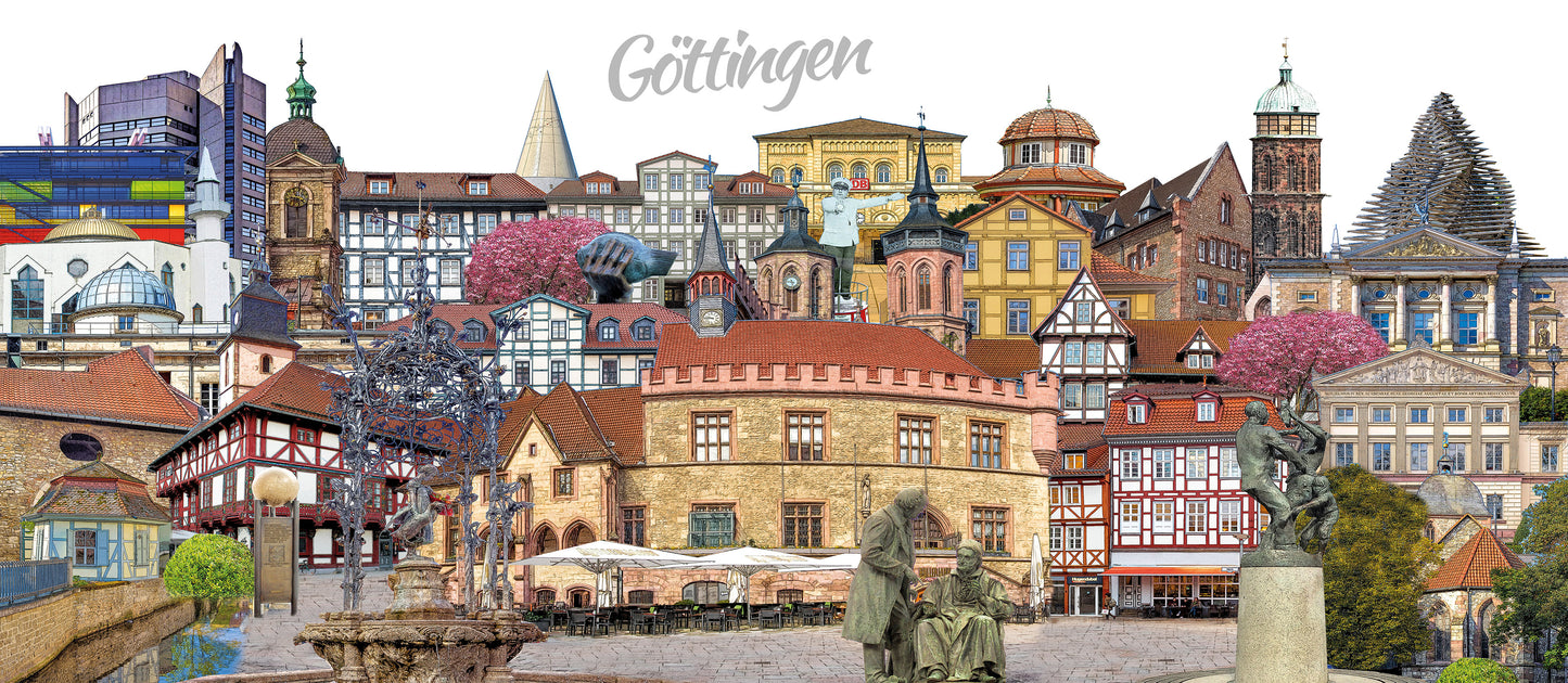 Göttingen Tasse mit Stadtmotiv – Keramik