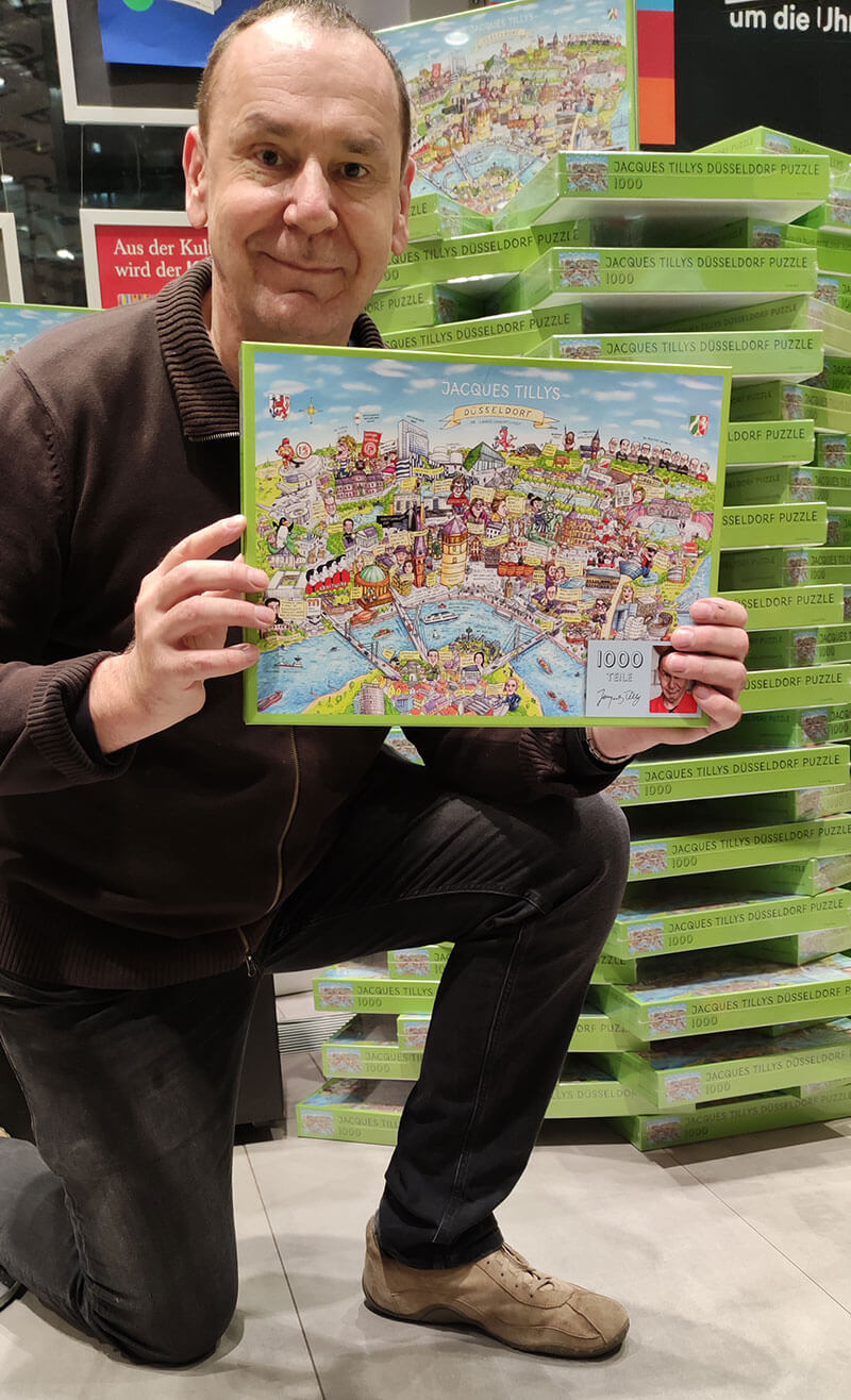 Jacques Tilly Puzzle Düsseldorf Ed.1