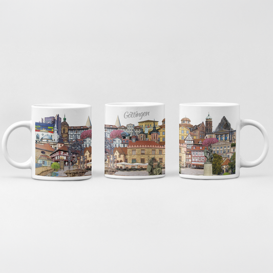 Göttingen Tasse mit Stadtmotiv – Keramik