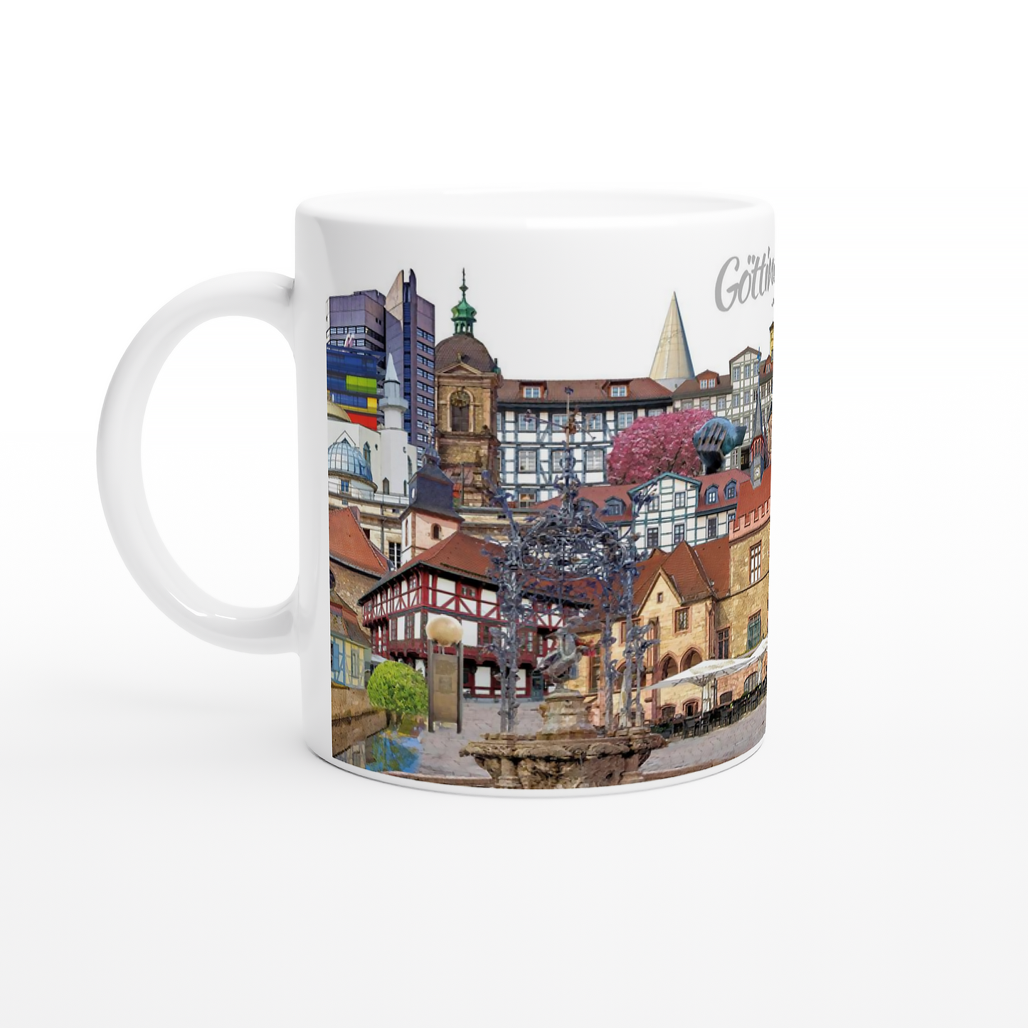 Göttingen Tasse mit Stadtmotiv – Keramik