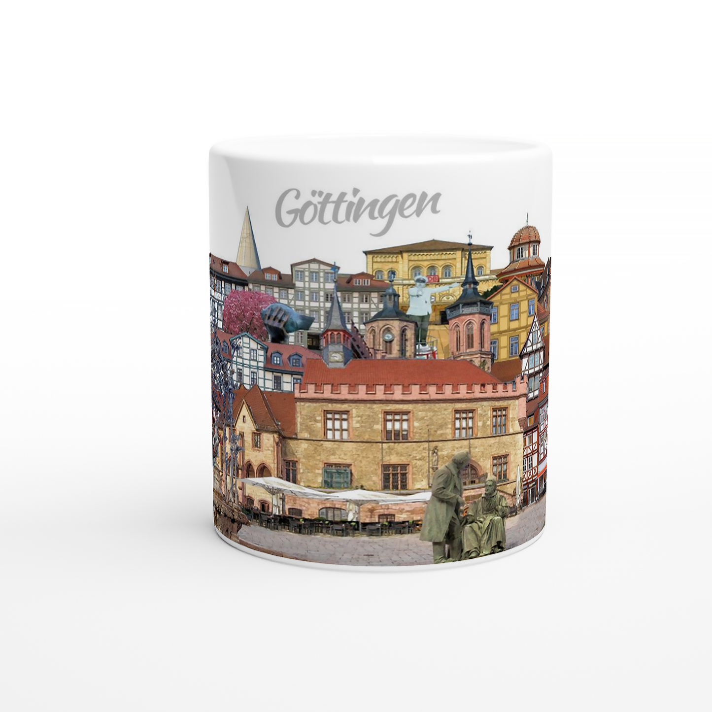 Göttingen Tasse mit Stadtmotiv – Keramik
