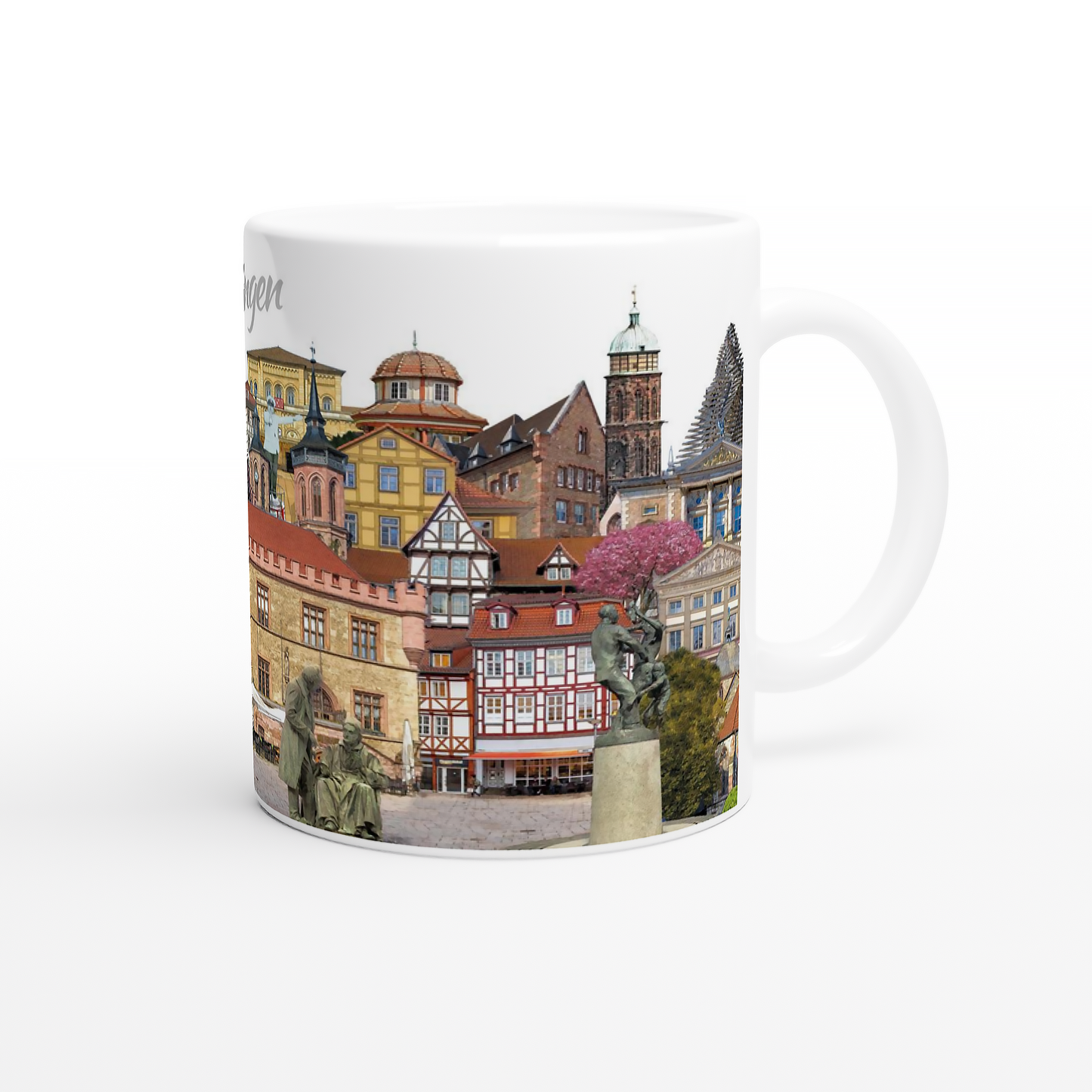 Göttingen Tasse mit Stadtmotiv – Keramik