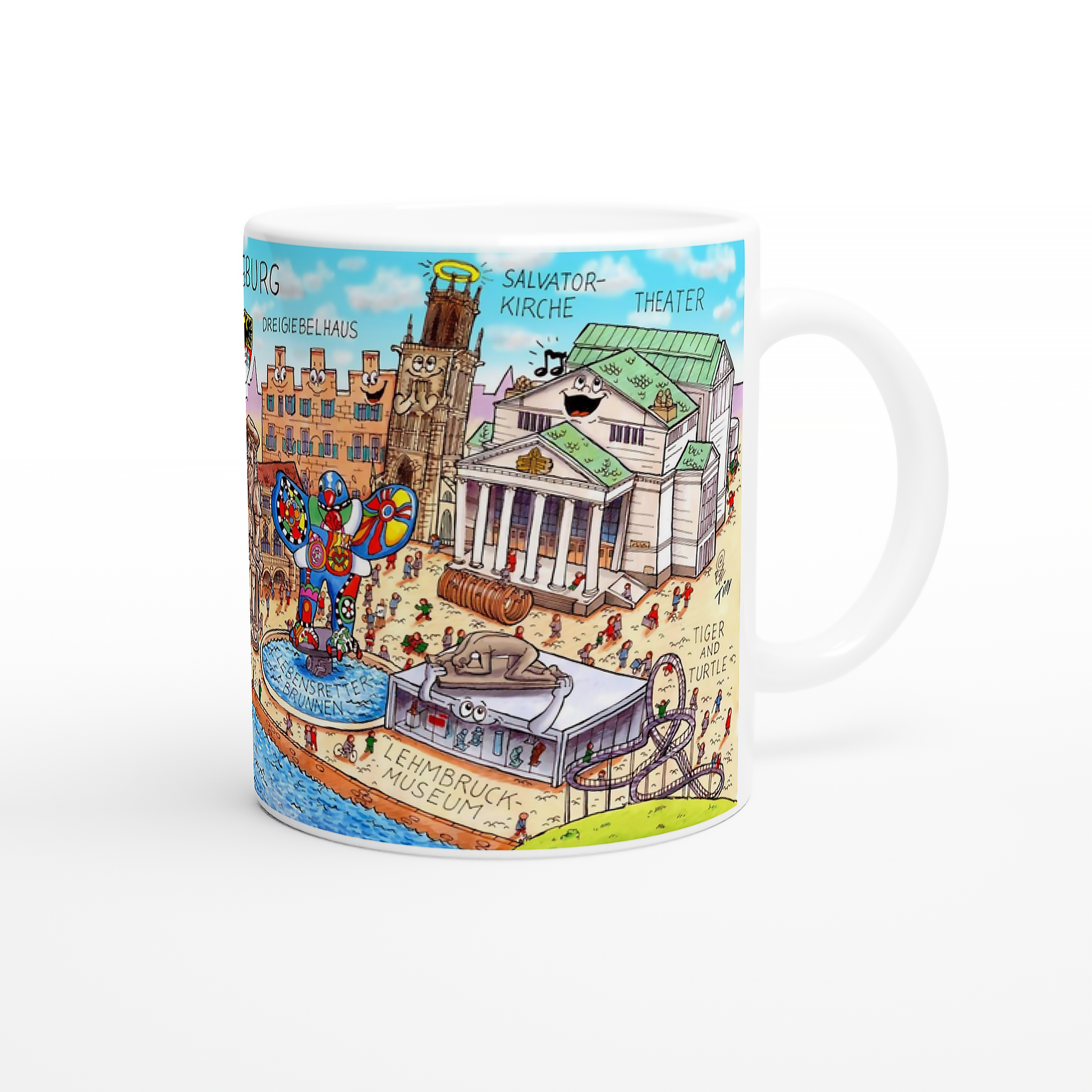 Duisburg Tasse als perfektes Geschenk für Ruhrpott-Fans.