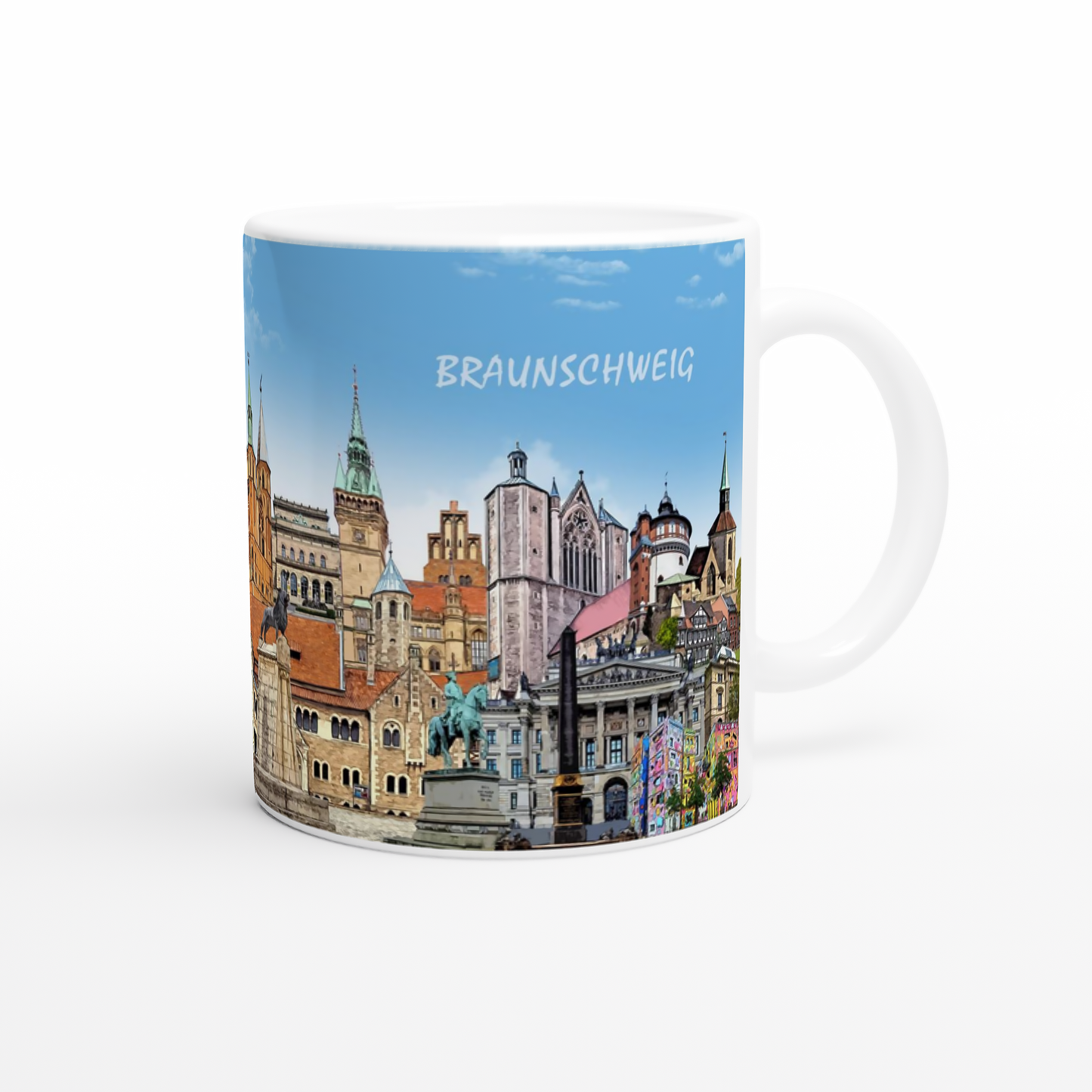 Braunschweig Tasse als originelle Geschenkidee für Stadtliebhaber
