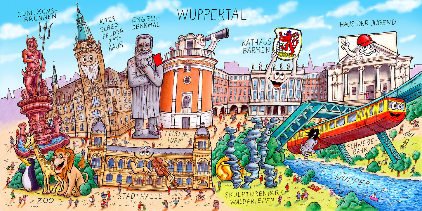 Jacques Tilly Wuppertal Wuppertal Motiv